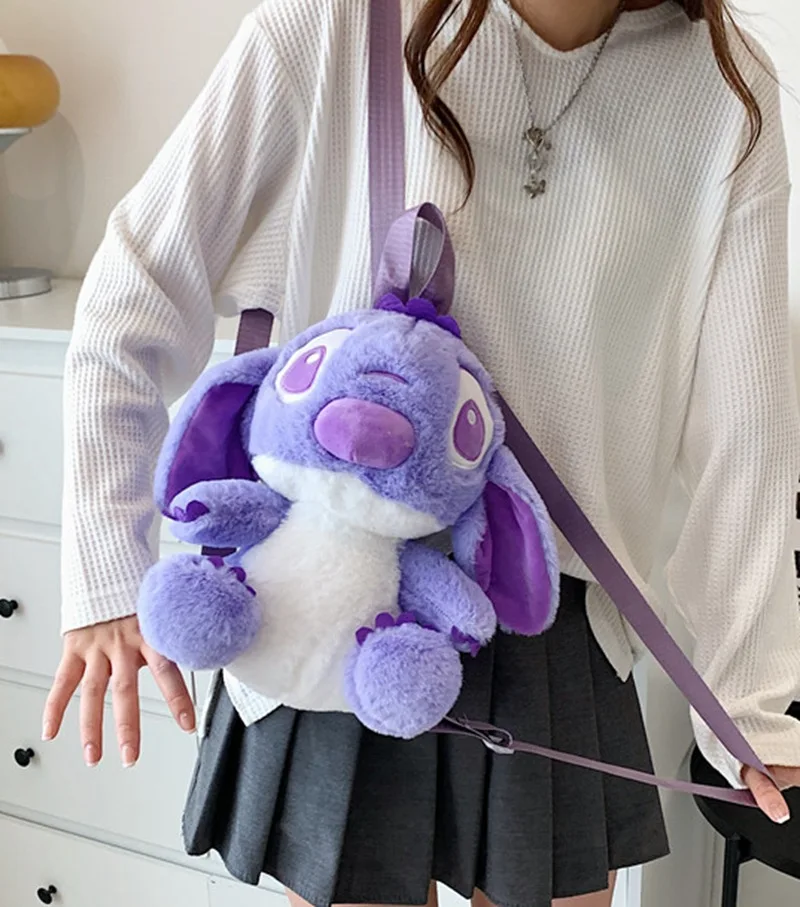 Petit sac à dos de dessin animé en peluche pour adolescentes, sacs sortants décontractés, sacs à bandoulière mignons pour enfants, cadeaux d'anniversaire