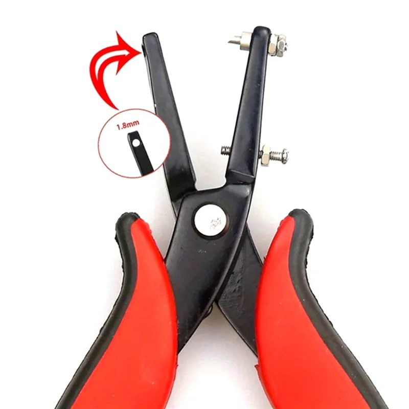 ABJO-Ponstang Voor Leer 1.8Mm Handgemaakte Sieraden Tool Perforatie Professioneel Voor Huishoudelijke DIY Puncher