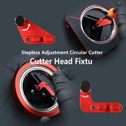 DSPIAE Cutter Head Fixtu  For DSPIAE MT-C And MT-EC  Stepless Adjustment Circular Cutter