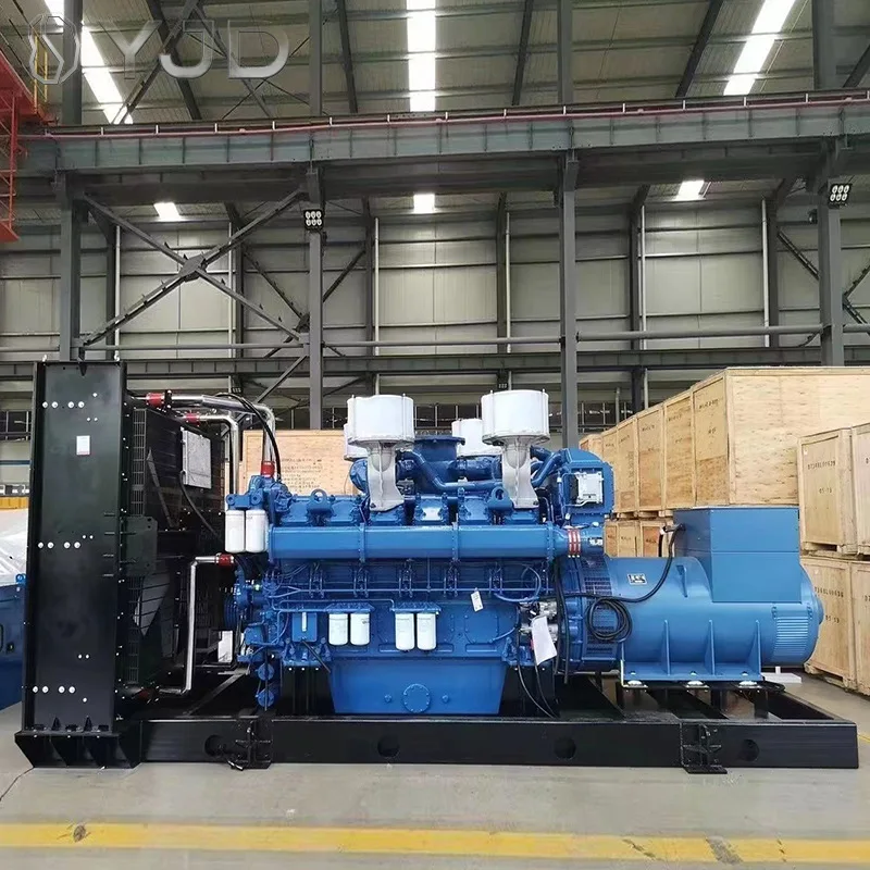 Super Silent Weichai 500 To1000KW Super Silent Open Frame Diesel Generator Auto Start ATS 220V/400V/380V/110V 1500RPM 50/60Hz