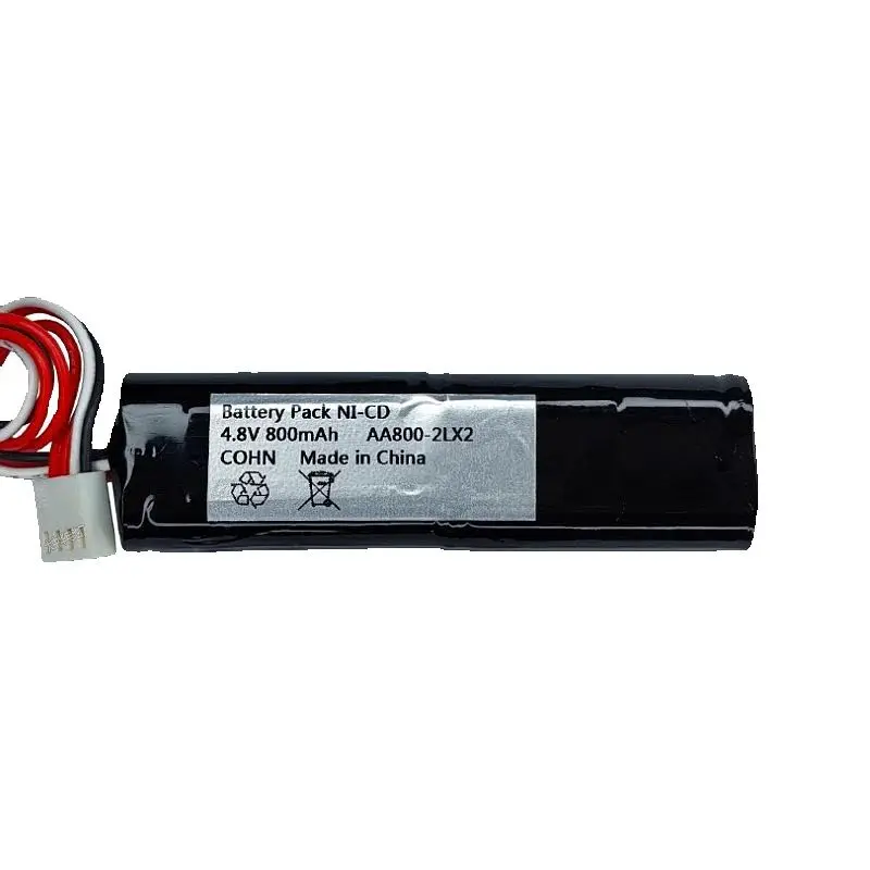 4.8V 800mAh AA800-2LX2 Rechargeable Battery Pack For Concentration Detector Power