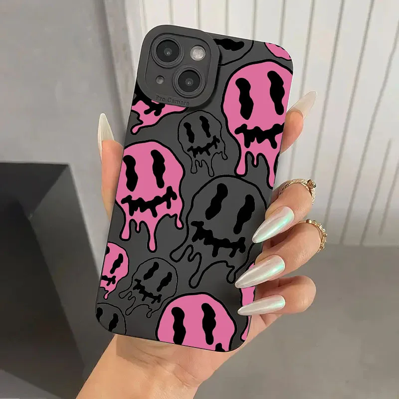 

Ghost Face Scream Halloween Phone Case For iPhone 14 15 12 13 11 Pro XR X XS Max 7 8 Plus SE 2020 Shockproof Soft Silicone Cover