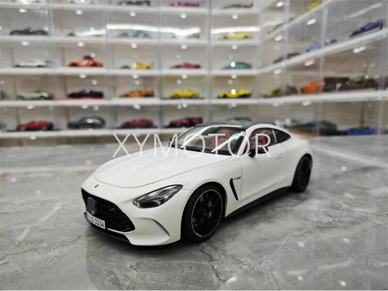 NZG 1/18 für Benz GT63S AMG 4Matic 2021 Diecast Modellauto Weiß/Mattblau/Silber Geschenke Hobby Display Ornamente Sammlung