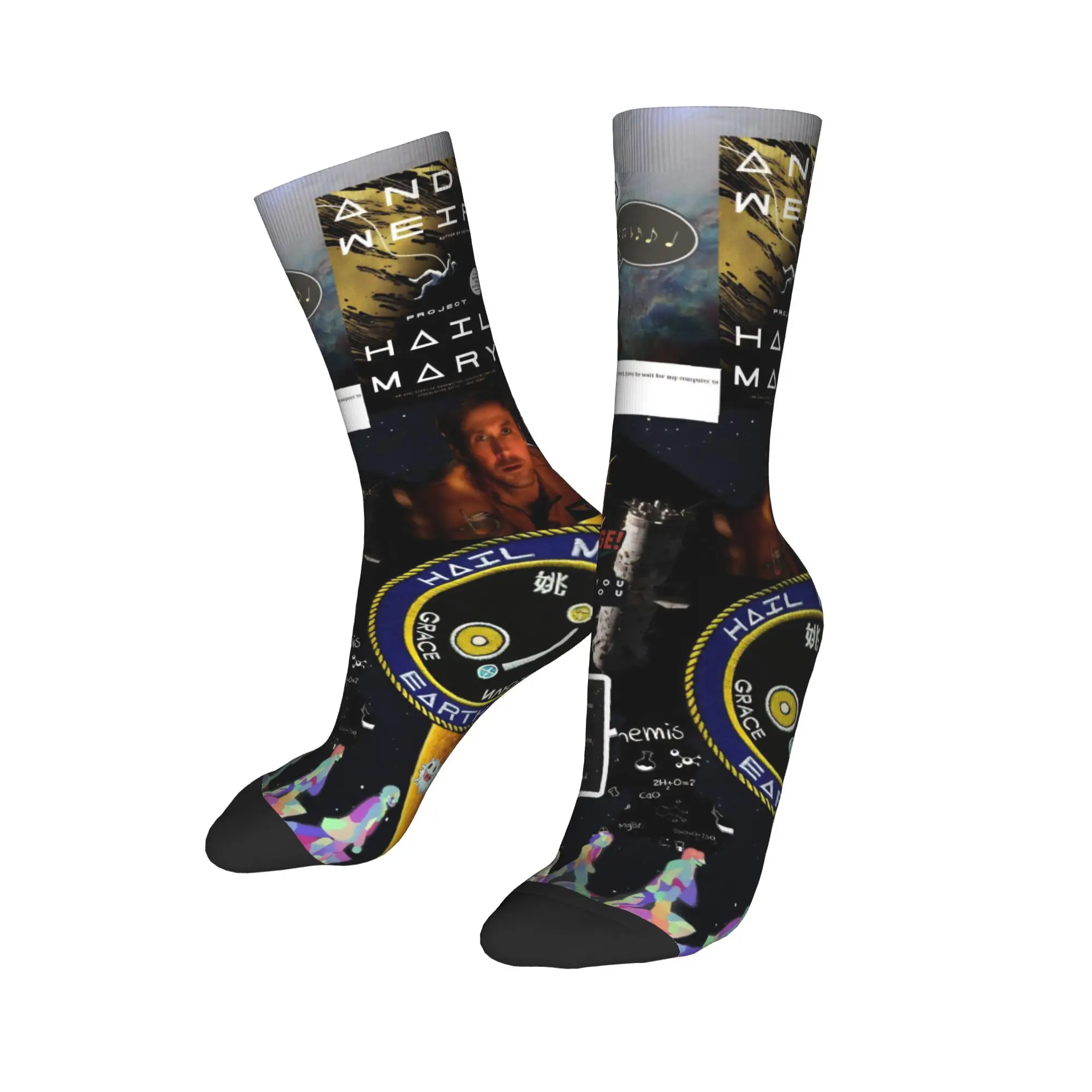 Unisex Project Hail Mary Movie 2026 Accessories Socks  Breathable Socks Comfortable For Party Wear