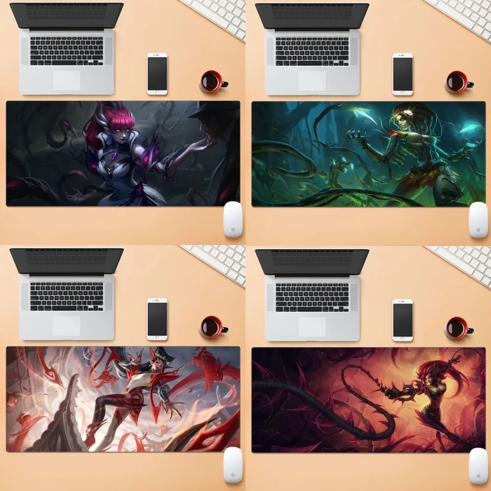 

L-LOL Z-Zyra-a Mousepad Mousepad New Arrivals Large Gaming Mousepad L XL XXL Gamer Mouse Pad Size For Keyboards Mat