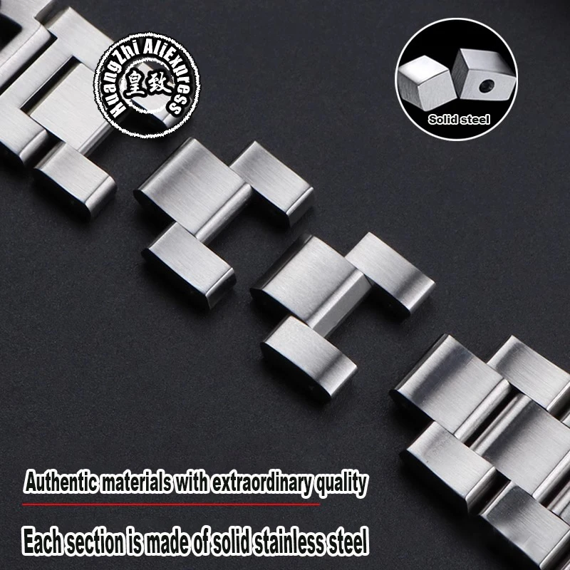 Cinturino per orologio curvo solido da 20,5 mm 21 mm per TAG Heuer Aquaracer WAY211 Racing 300F1 Orologio da uomo cinturino in acciaio inossidabile 41 43 mm