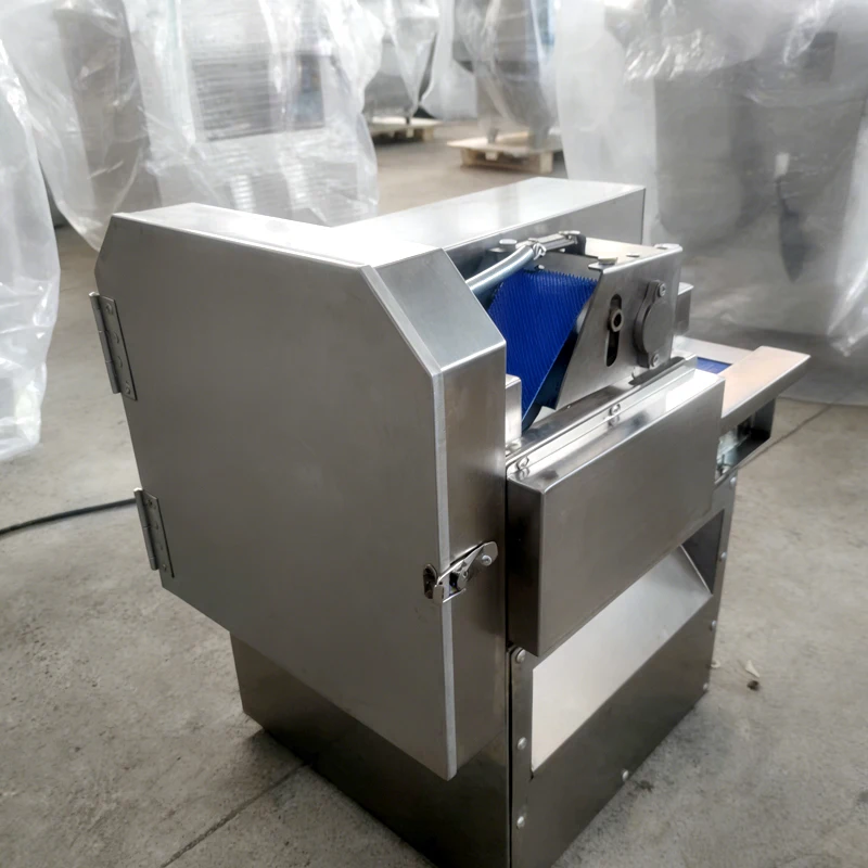Image of Kommerzieller Elektrischer Gemüseschneider für Restaurants Vollautomatischer Zwiebel- und Grünzeug-Zerkleinerer Küchen-Haushaltsgerät