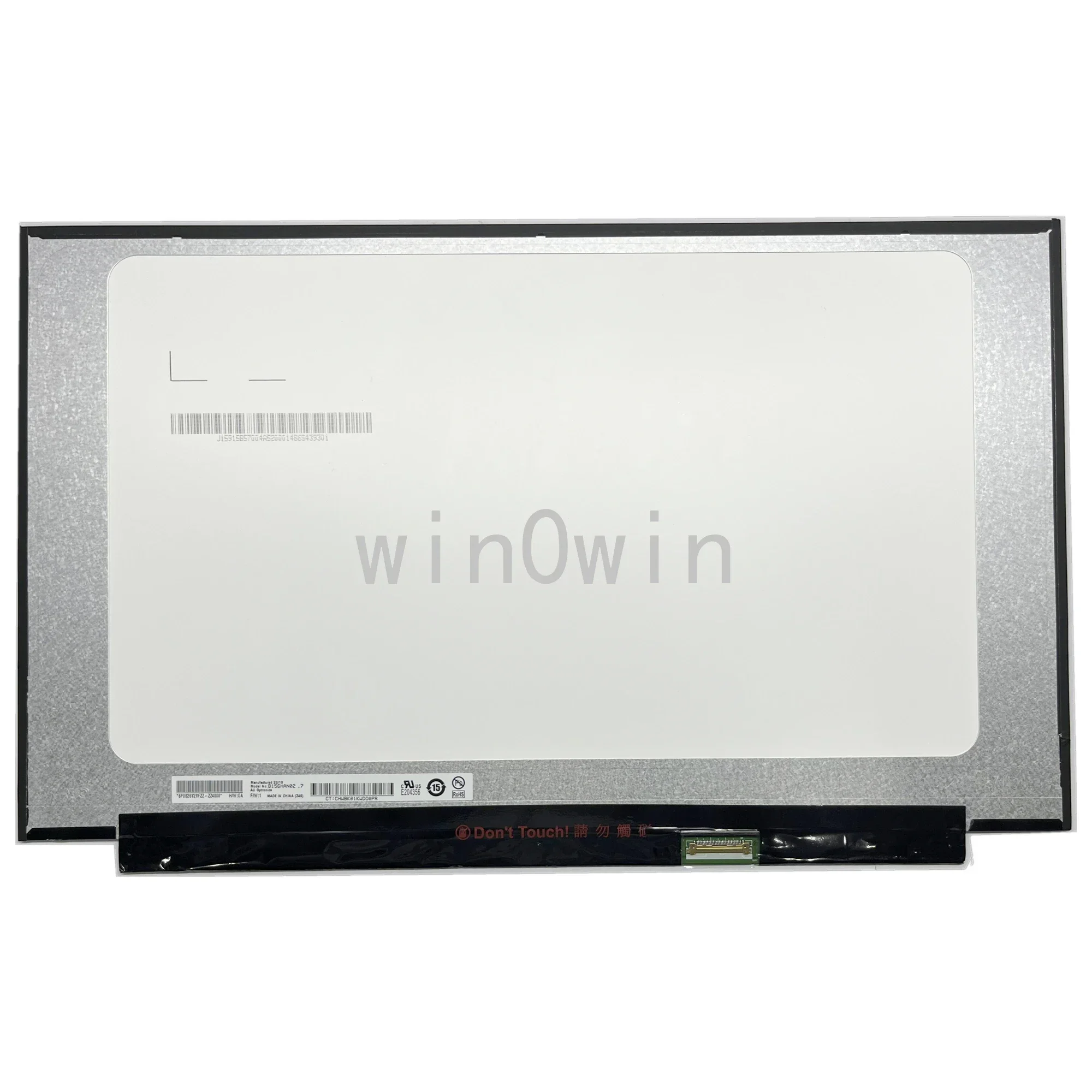 

B156HAN02.7 подходит для B156HAN02.2 B156HAN02.1 NV156FHM-N48 B156HAN02.4 EDP 30-контактная ЖК-ПАНЕЛЬ для ноутбука без отверстий для винтов