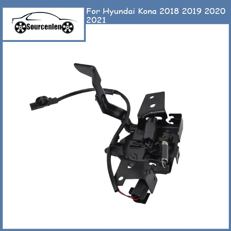 

81130J9000 81130-J9000 Замок защелки капота для Hyundai Kona 2018 2019 2020 2021 81130 J9000
