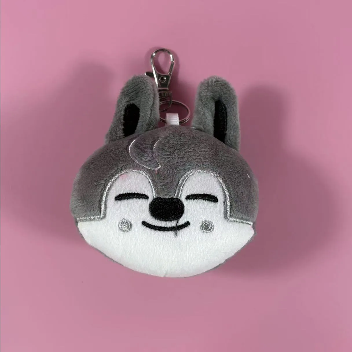 SKZOO ใหม่ของเล่นเด็กพวงกุญแจตุ๊กตาเด็กสตรีทการ์ตูนหัวสัตว์ตุ๊กตาพวงกุญแจตุ๊กตาเด็กของขวัญ