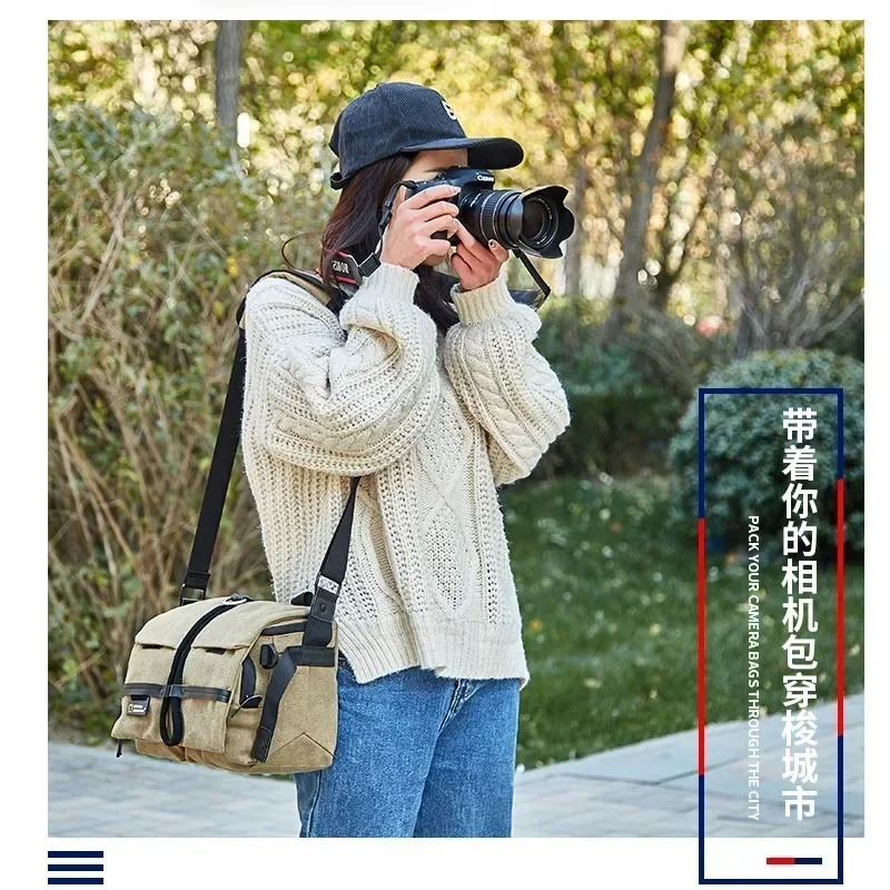 W2140 DSLR Camera Bags Lens Photography Tra camera backpack Professional Camera Sling Shoulder Bags for Nikon Canon Sony