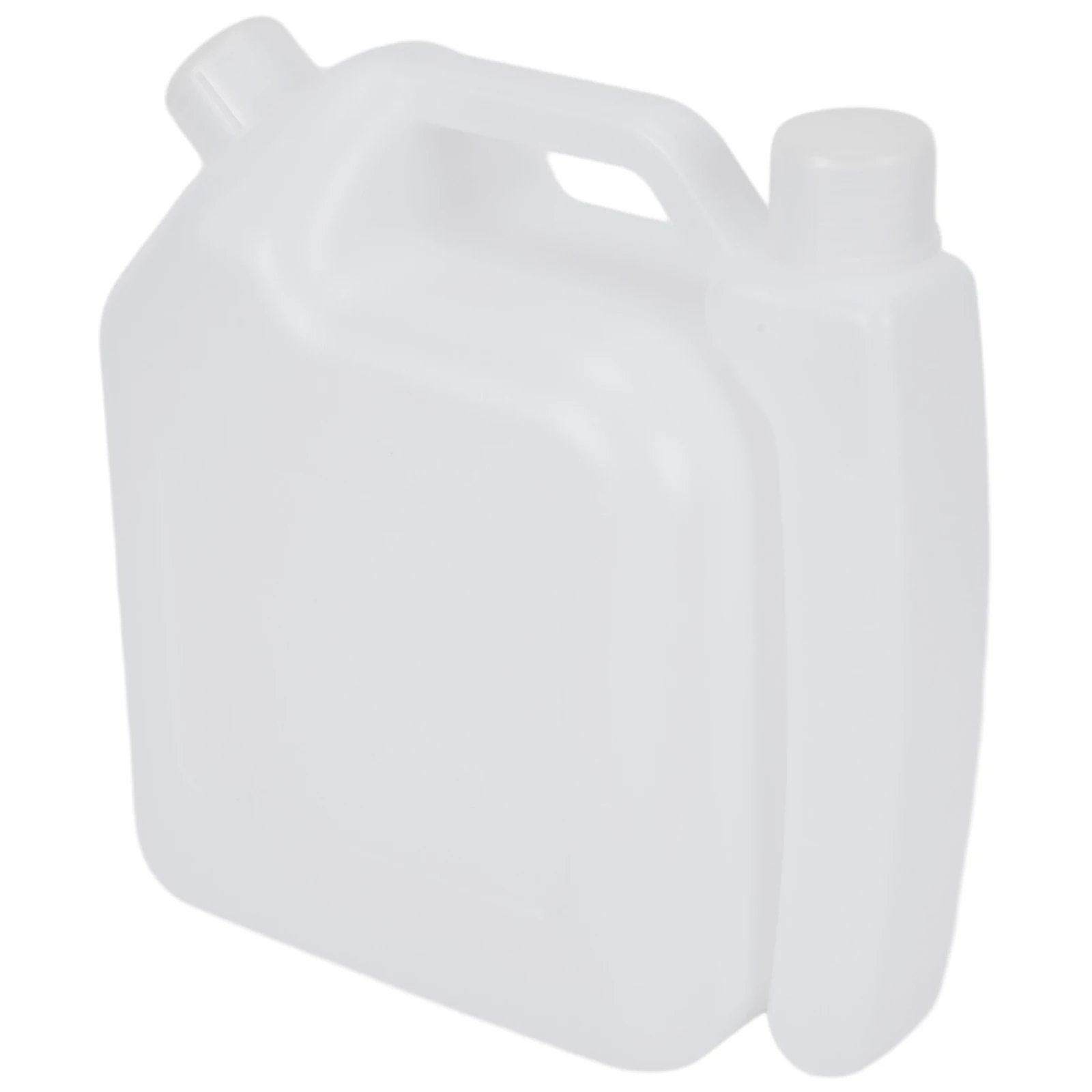 1 5L Litre Petrol Fuel Oil Mixing Bottle Tank For Trimmer Chainsaw, Clear Graduation Marks, Suitable for Garden Tools