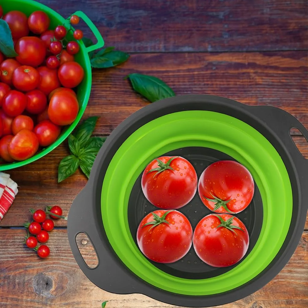 Saringan Silikon Lipat dengan - Kitchen Gadgets Store ulasan dan harga