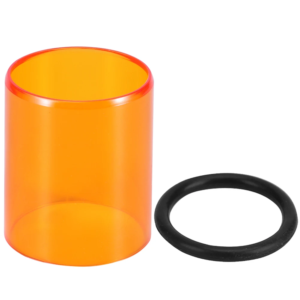 Camping Tent Lantern Lamps Shade Mosquito Repellent Portable Atmosphere Decorative Camping Light Lampshade Orange for ML4 Lights