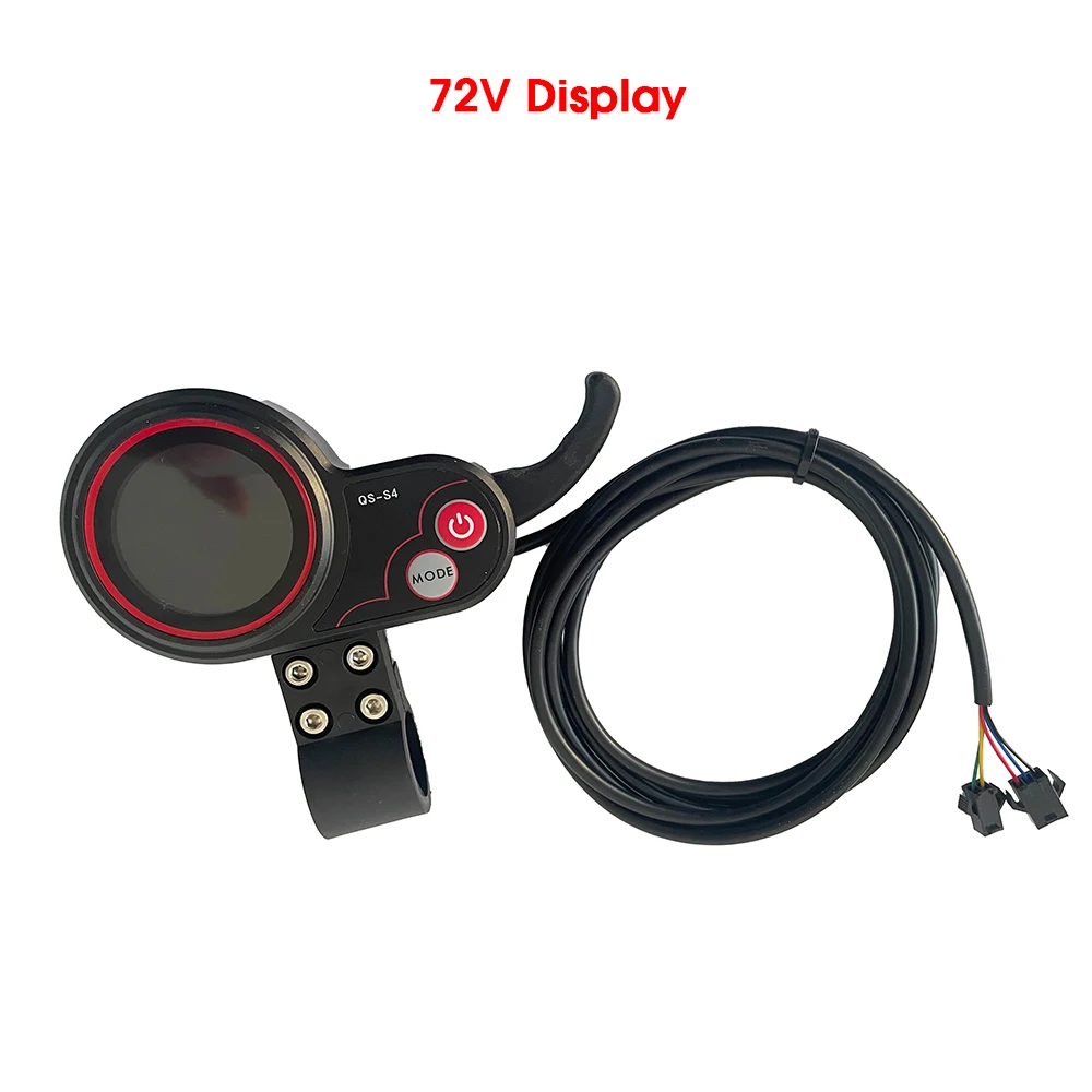 JB FOC Sine Wave 72V 50A Electric Scooter Controller for 6000w 8000W 10000W 12000w scooters QS-S4 Display Big Screen Accelerator