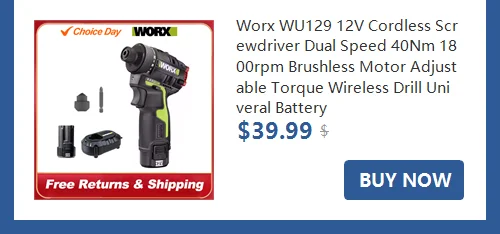 Orginal new Switch Driver motor reducer casing toothed wheel shell chuck parts for WORX WU131X Electric screwdriver