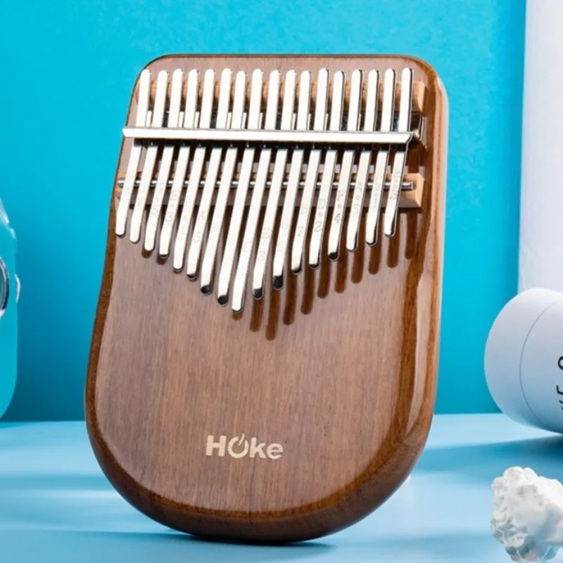 

21 Key Kalimba Solid Wood Mini Children Kalimbas Professional 17 Key Beginner Keyboard Instruments Portable Musical Instruments