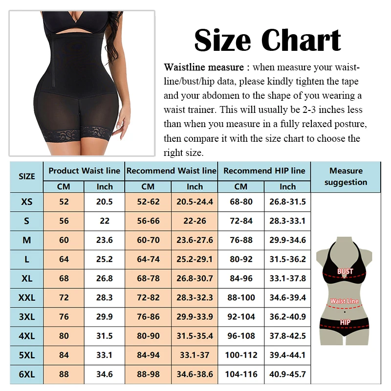 High Waist Slimming Shorts Reducing Shaping Girdles Tummy Control Panties Butt Push Belly Remove Belts Women Plus Size Underwear