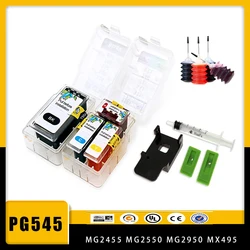 Vilaxh PG545 CL546 Kit De Recarga para Canon Pg-545 CL-546 545 546 XL Cartuchos de Tinta para Canon IP2850 MX495 MG2950 MG2450 Impressoras