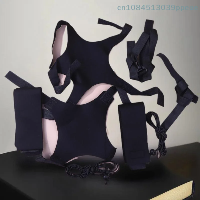 ถุงซ้อมฟุตบอลสำหรับฝึกควบคุมลูกบอล อุปกรณ์ฝึกซ้อมฟุตบอลสำหรับนักเรียนระดับประถมศึกษาและมัธยมศึกษา เข็มขัดฝึกซ้อมฟุตบอล