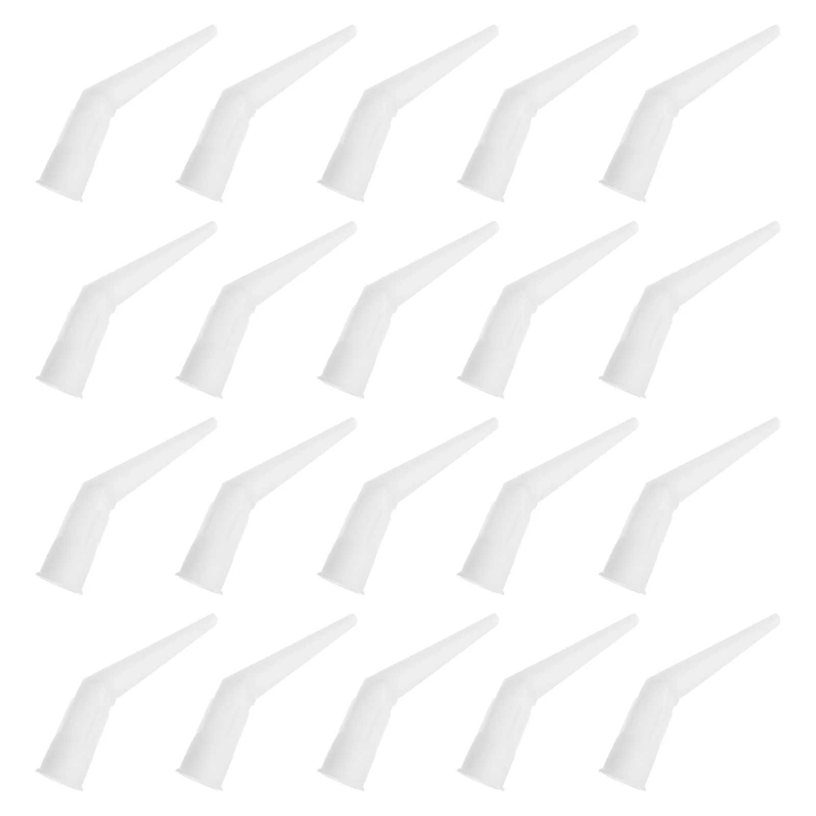 

20pcs Reusable Caulk Nozzle Tips 1.5Cm Precision Caulking Applicator For Home Sealing Bathroom Kitchen Window Gap Repair Tool