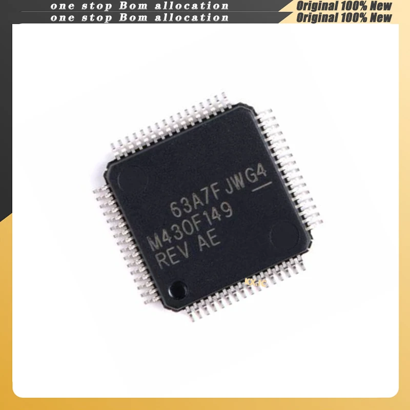 

10 шт./лот MSP430F149IPMR MSP430F149I P430F149IPMR LQFP-64 в наличии новый оригинальный