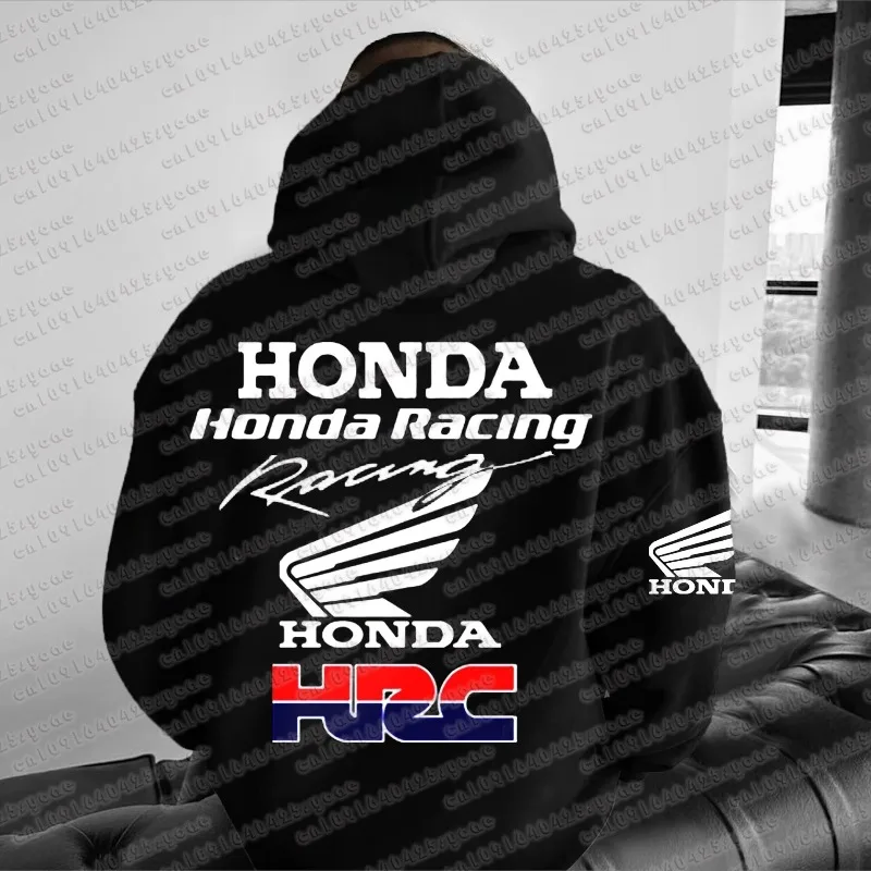 

Толстовка Honda 2025 года с 3D принтом для гонок на мотоциклах, свободная толстовка с длинными рукавами, повседневная куртка в стиле Харадзюку для мужчин и женщин, одежда Honda