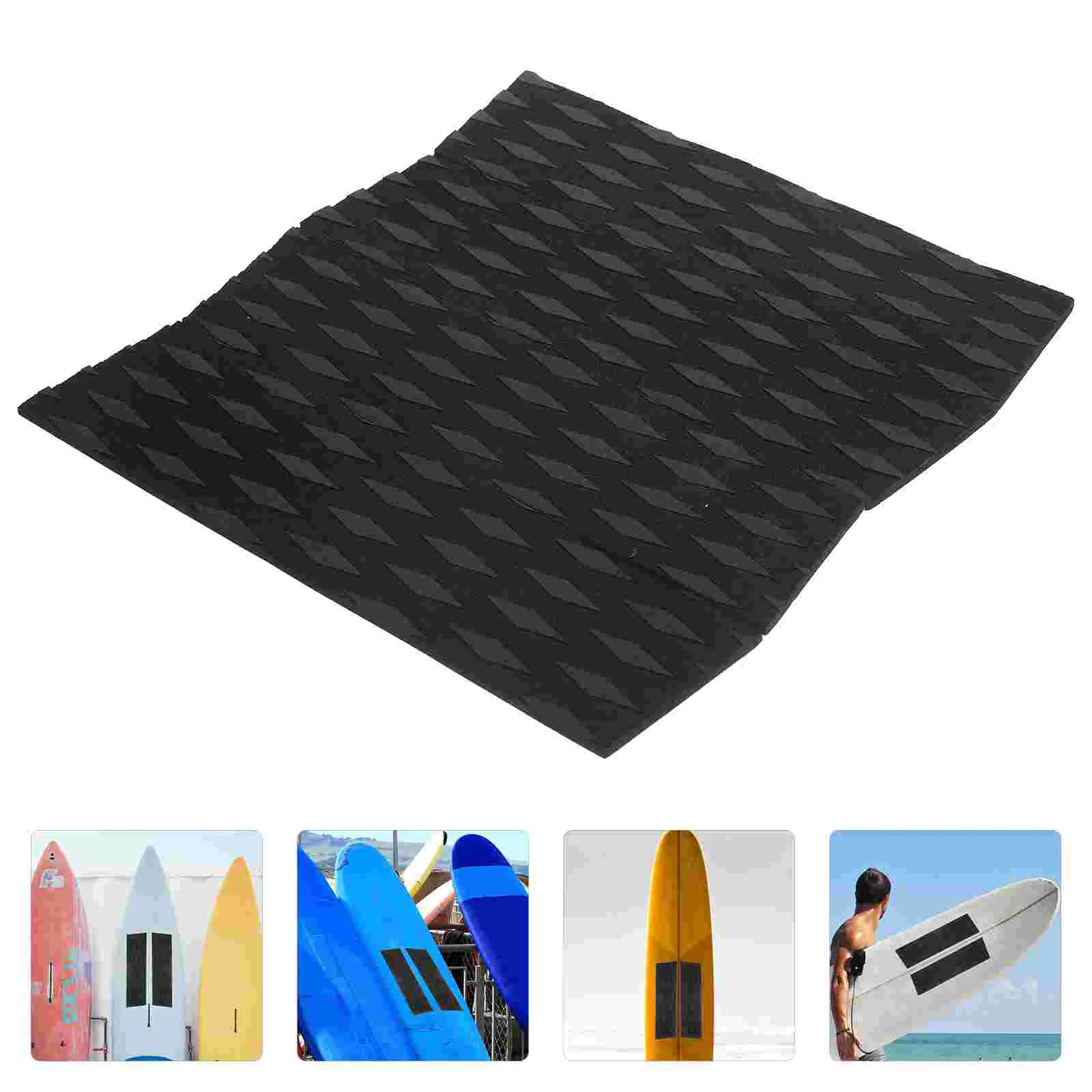 

4 Pcs Surfboard Skid Pad Non-slip Pads for Portable Traction Accessories Nonslip Mat Eva Sticky Tail Self-adhesive Baby