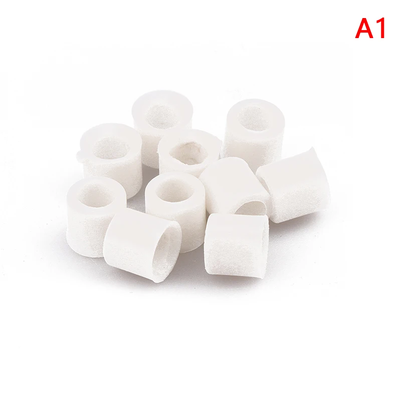 10PCS White R410A Refrigerant Filling Tube Plastic Sealing Gasket Valve Pipe Rubber Rings For Air Conditioner Refrigerator