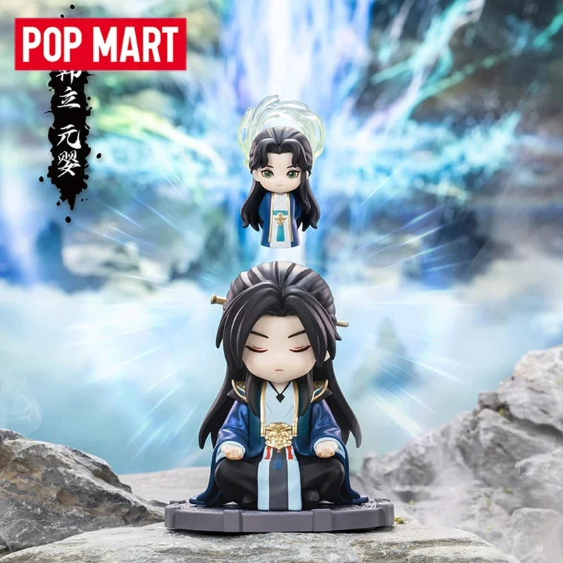 POP MART GONG A Rekord der Reise eines sterblichen Lebens zur Unsterblichkeit Animations-Serie Trendige Mystery Box Actionfigur Blindbox Spielzeug