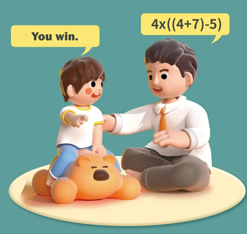 Jeu de 24 Maths pour Enfant, Cartes de Base, Points de Connaissance, Mémoire, ApprentiCumbria Amusant, Cadeau