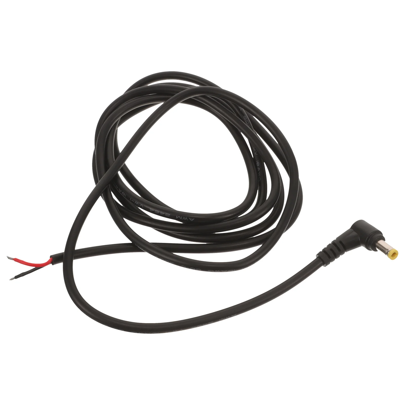 

Dc Power Male Plug Jack Bent Head Power Cable Cord Large Current Stable Output Replacement Cord for Computer Speaker