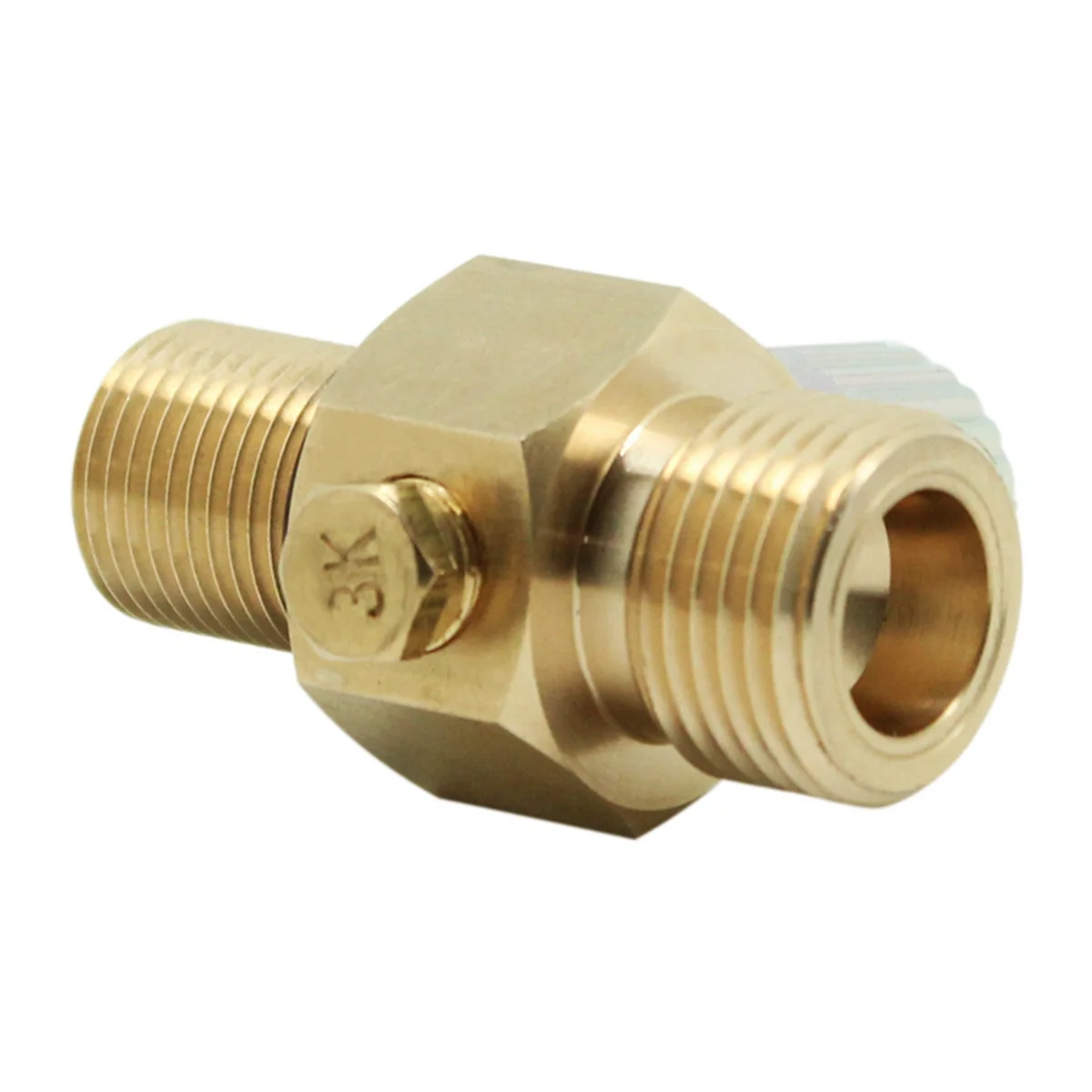 HFIL_CO2 Tank Valve with On/Off Thread M18x1.5 Out Put Thread W21.8-14 Suit for Aquarium