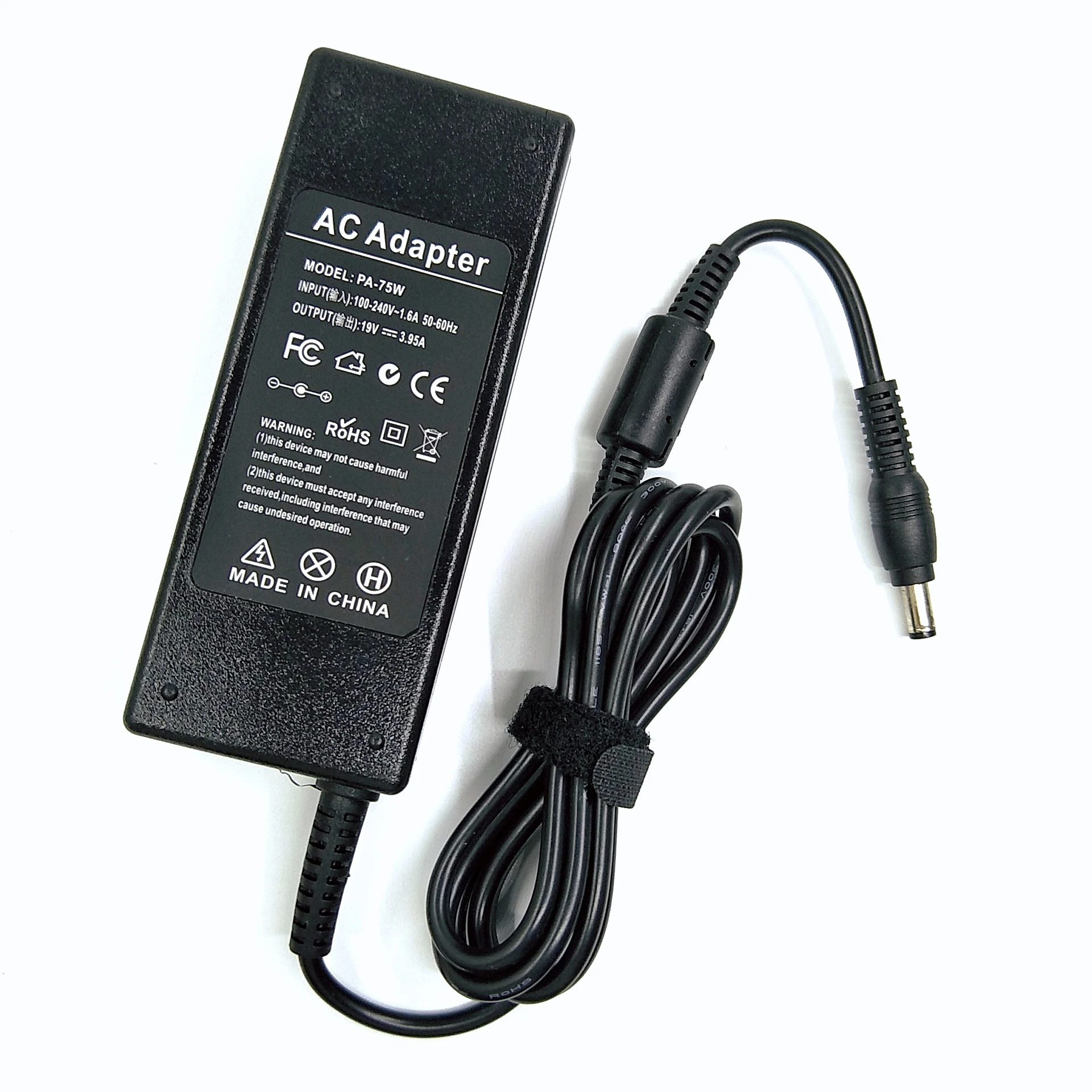 75W 19V 3.95A 5.5*2.5mm Laptop AC Adapter Charger for Toshiba Satellite PA-1750-04 PA-1750-01 PA-1750-24 PA-1750-09 PA3715U-1ACA