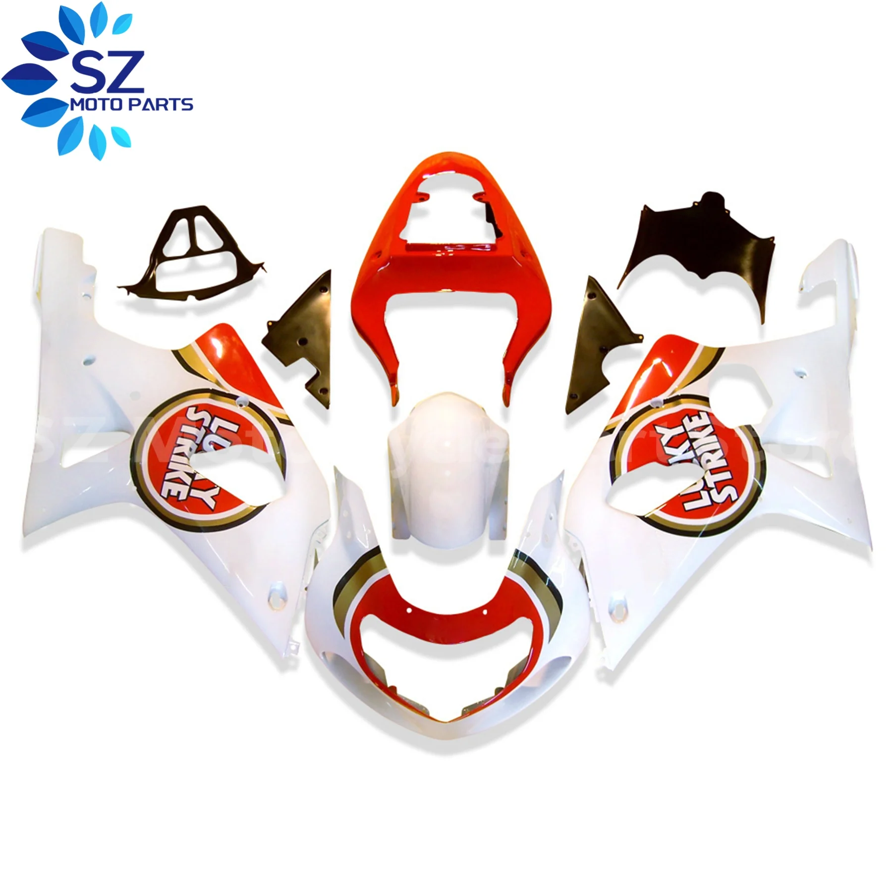 

Комплект обтекателей мотоцикла для GSXR1000 00 01 02 GSXR 1000 K1 K2 2000 2001 2002, литьевая форма, кузов, полный комплект обтекателей