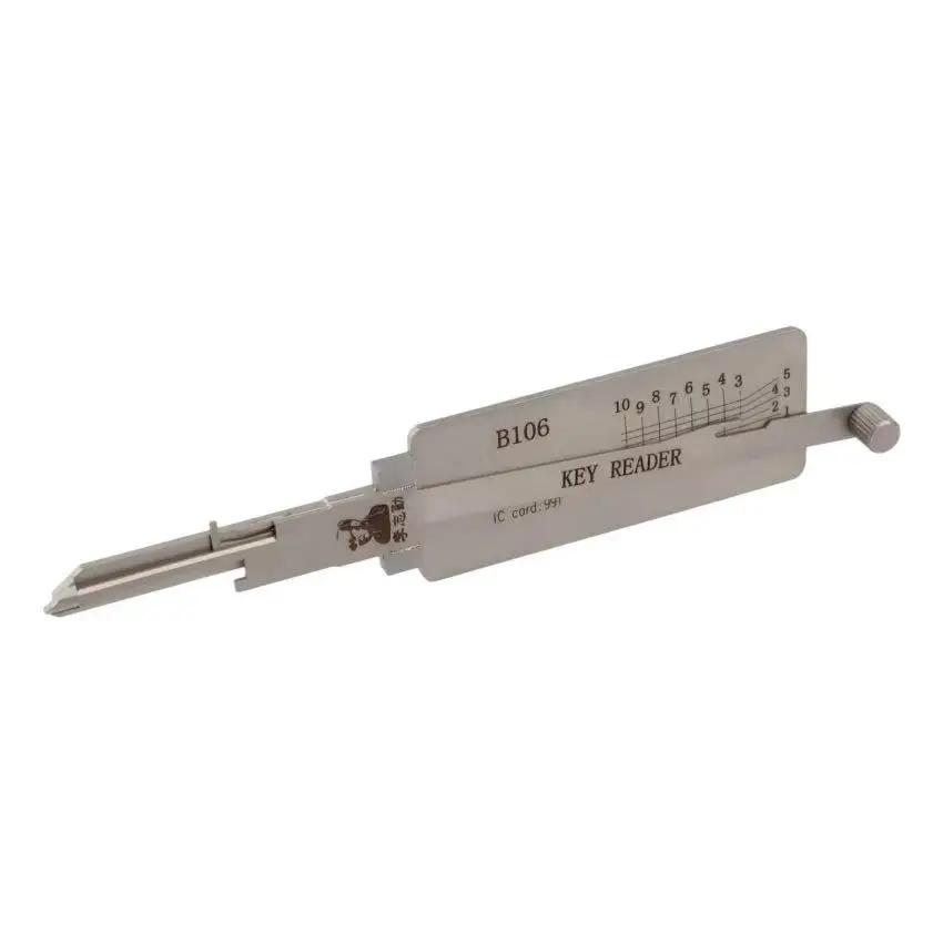 Lishi LOCKSMITH TOOL B106 / B107 Non-Warded FOR Buick Allure 2005 – 2009 FOR Buick Enclave 2007 – 2017 FOR Buick LaCrosse