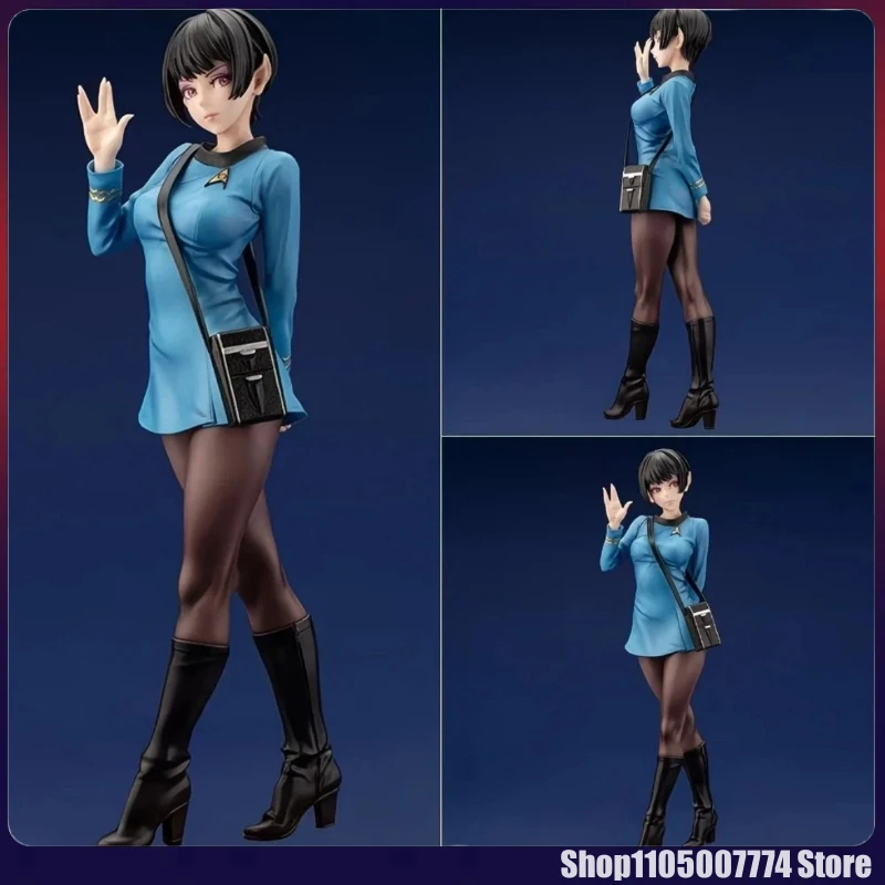 Figuras de acción originales de la película Kotobukiya Bishoujo Spock Star Trek, modelo de Pvc de 20cm, muñeca coleccionable, decoración de escritorio, regalo para adultos
