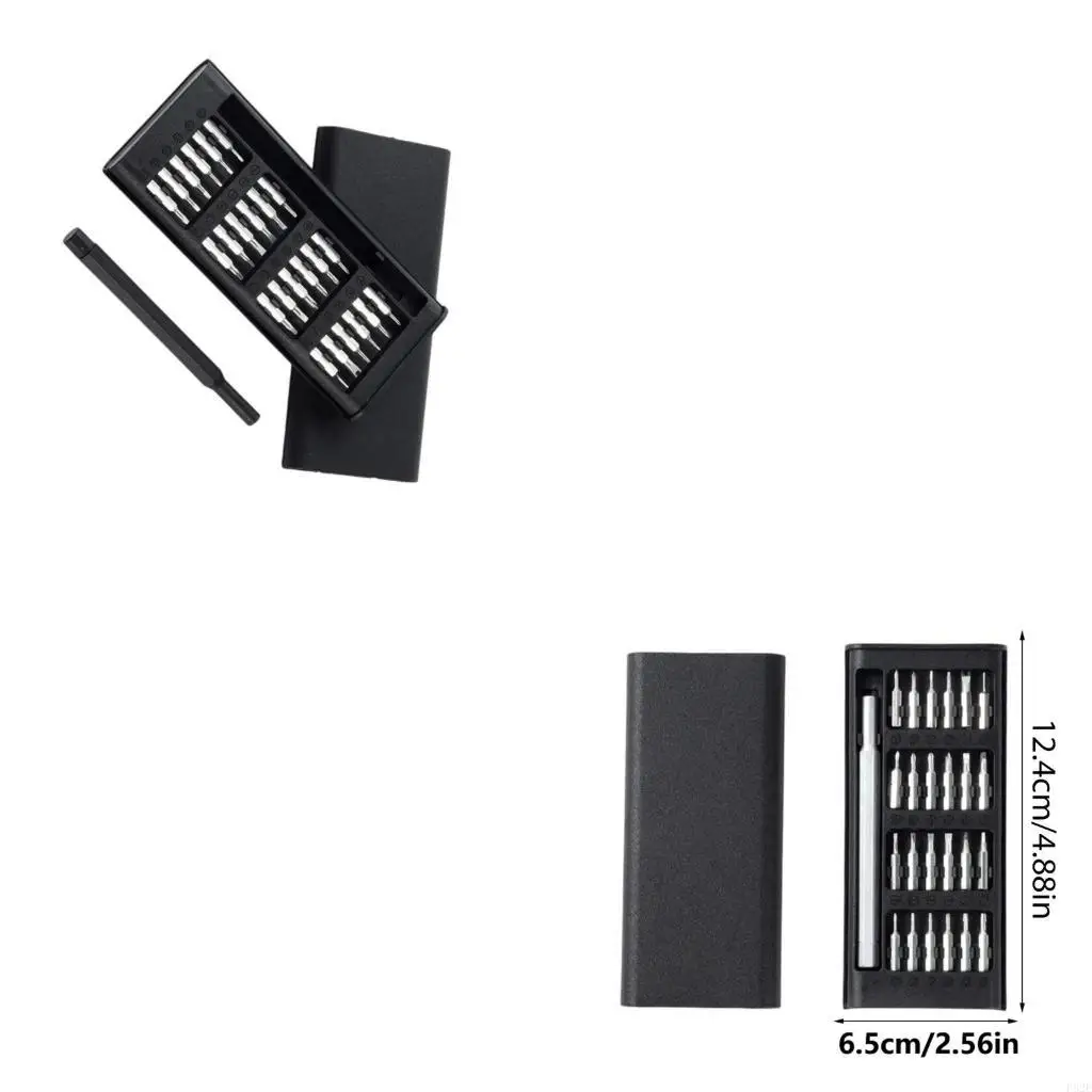 

P82E Precies 24 Piece Outcriver Set Sake Case для энтузиастов и профессионалов DIY с различными типами головок