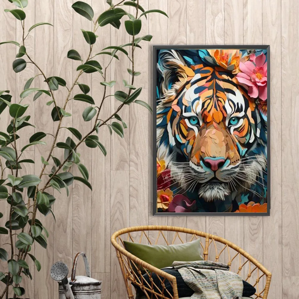 Horse Cat Tiger Full square Round Drill Diamond Painting Mosaic Kit Home Decor Art Craft Cross Stitch crystal Rhinestone