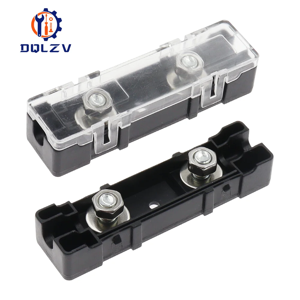 2PCS Automotive Fuse Box 1-Way Midi Fuse Holder Safety Plate Base Car Carrier Fuse Box Bolt Type 15A 20A 30A 50A 80A 100A 150A