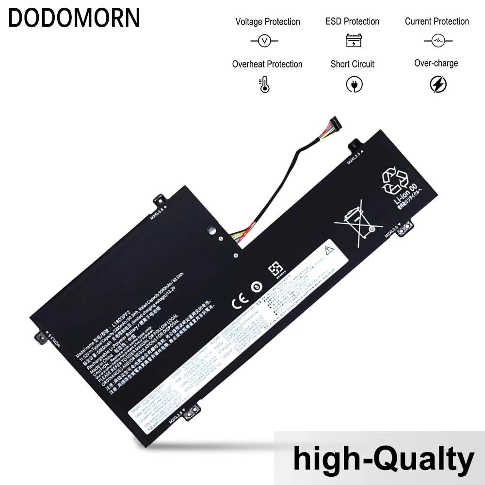 New Laptop Battery For Lenovo Yoga C740-15IML C740-15IML-81TD C740-15IML-81TD0040GE High Quality L18D3PF2 11.52V