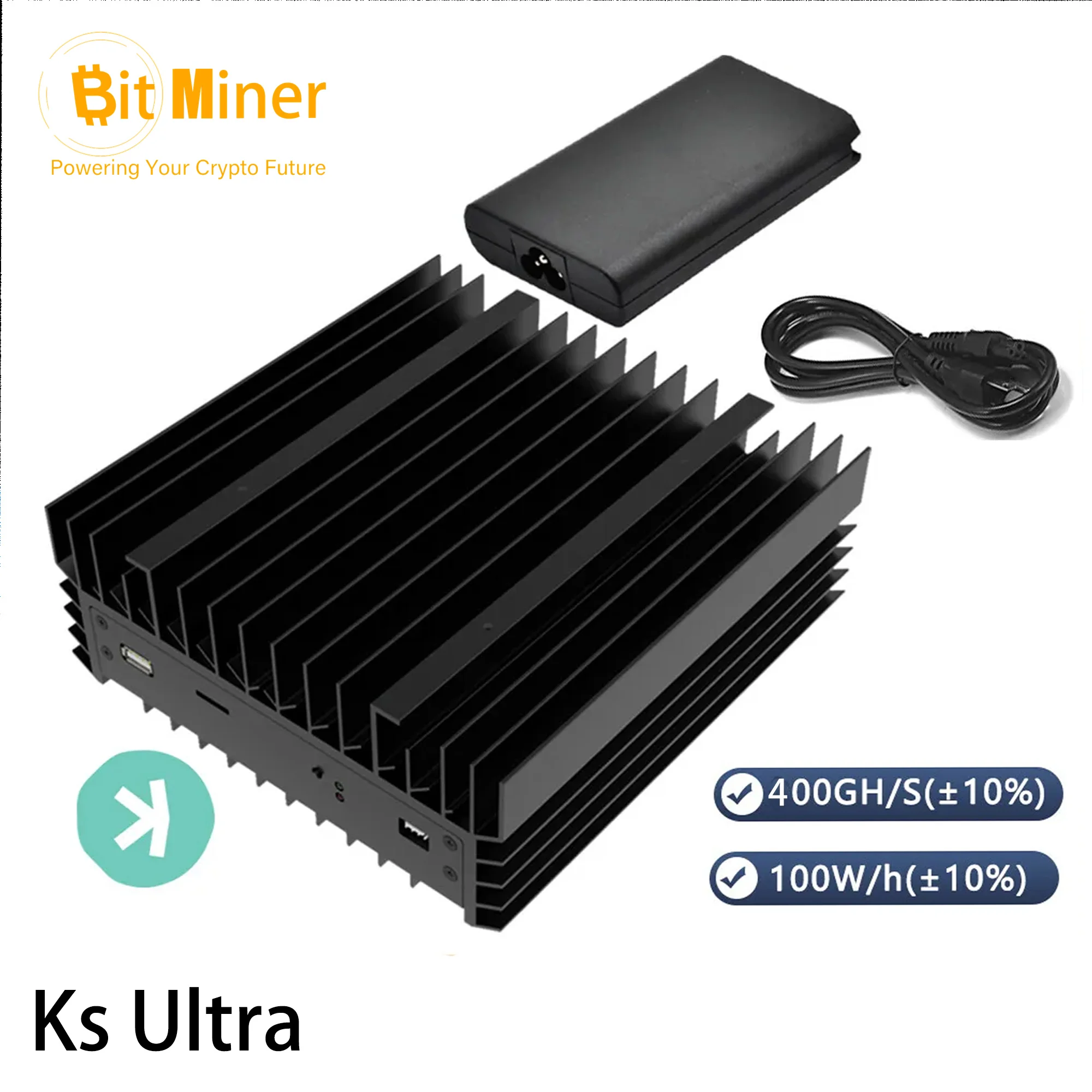 Imagem -02 - Iceriver Ks0 Ultra Miner 100w Melhor Que Ks0 Pro Navio de Hong Kong Kas Ks0ultra 400g Nova Marca