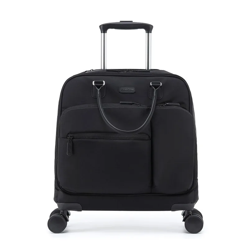 حقيبة يد بتصميم جديد مقاس 18 بوصة حقيبة سفر للنساء خفيفة الوزن ومتينة وصامتة وناعمة ومناسبة لأمتعة الصعود #6