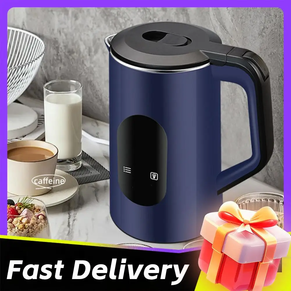 

Электрический чайник из нержавеющей стали 2,2 л с цифровым дисплеем, автоматическим отключением, быстрый нагрев воды, 1500 Вт, для дома и кухни