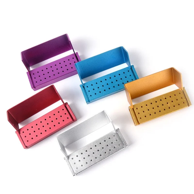 

Стоматологические боры, дрель, дезинфекционный блок, FG, держатель для стерилизации боров, автоклавируемый алюминий, 30 отверстий, стоматологический материал