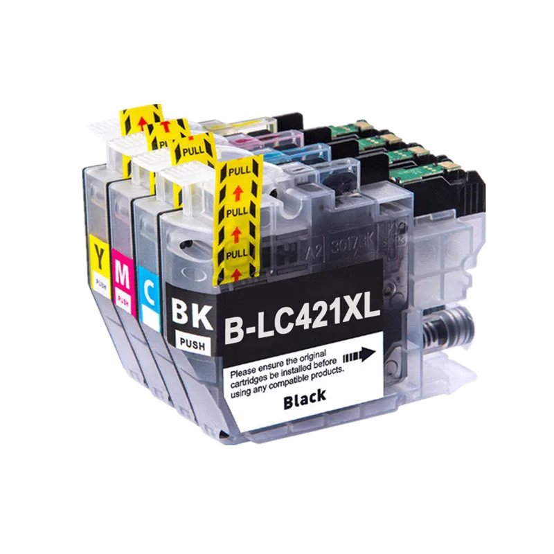 Compatible LC421XL LC421 421XL Ink Cartridge For Brother DCP-J1050DW MFC-J1010DW DCP-J1140DW Printer High Capacity