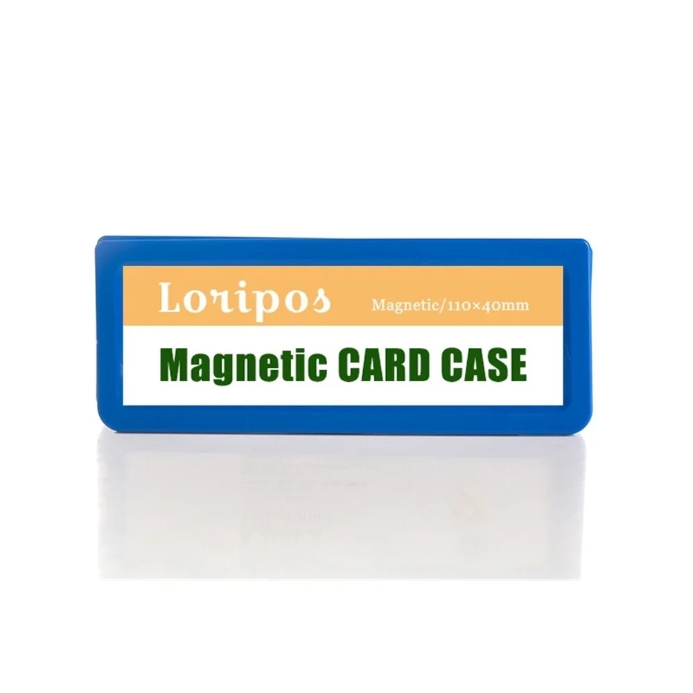 

110*40mm Magnetic Frame Plastic Sign Label Holder Frames Fridge Price Talker Rack Metal Shelf Name Tag Card Case Display