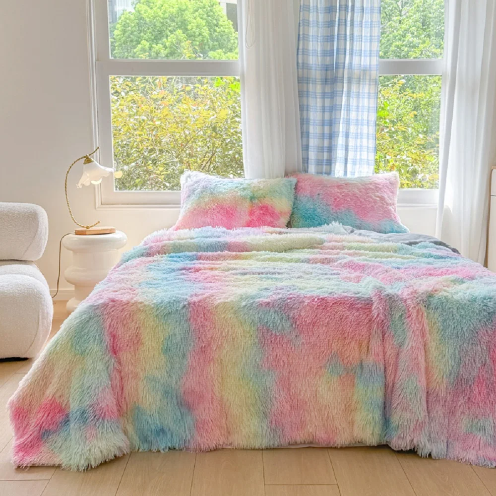 

1Pc New Colorful Blanket Cover Blanket Fashion Ins Style Suitable for Bedroom Apartment Office Leisure Nap Winter Warm and Comfortable 100/150/200cm