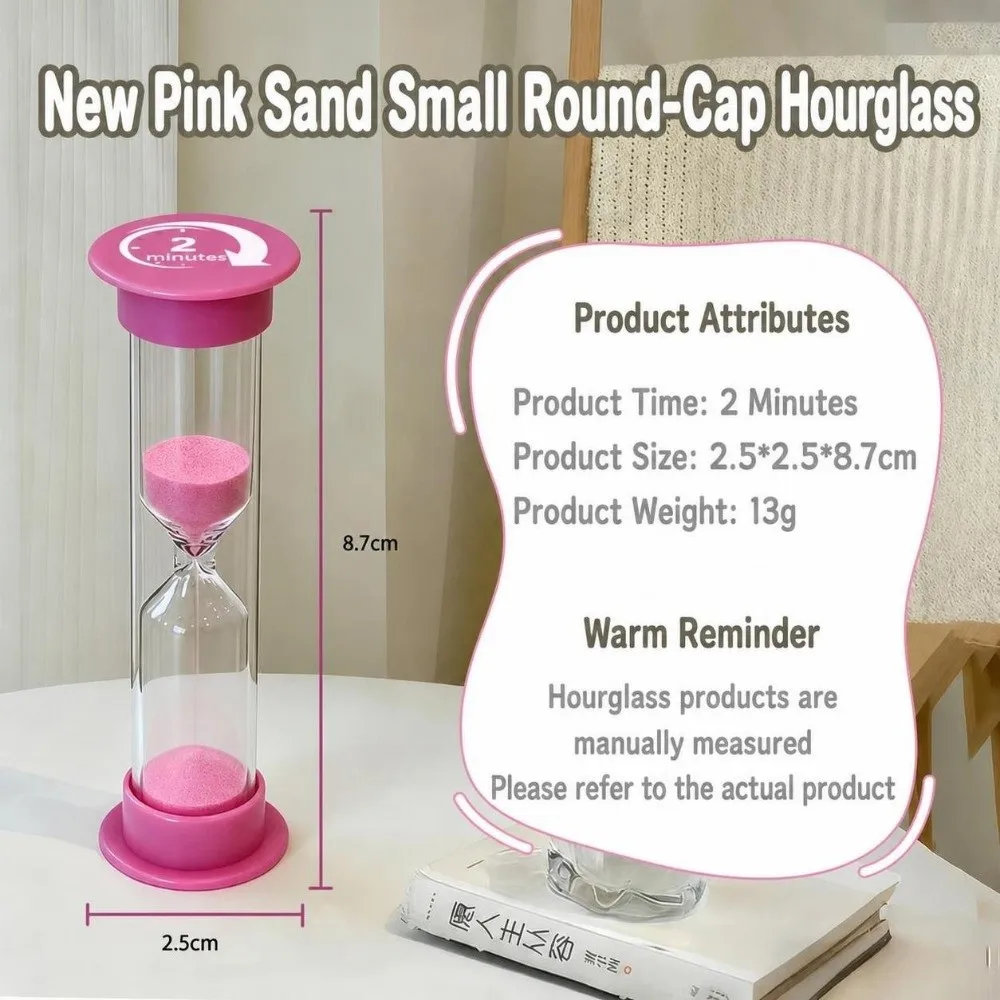 D9 Practical Multiple Durations Sand Timer 1/2/3/5/10 Minutes Multicolor Sand Clock 30 Second Plastic Plastic Hourglass Gift