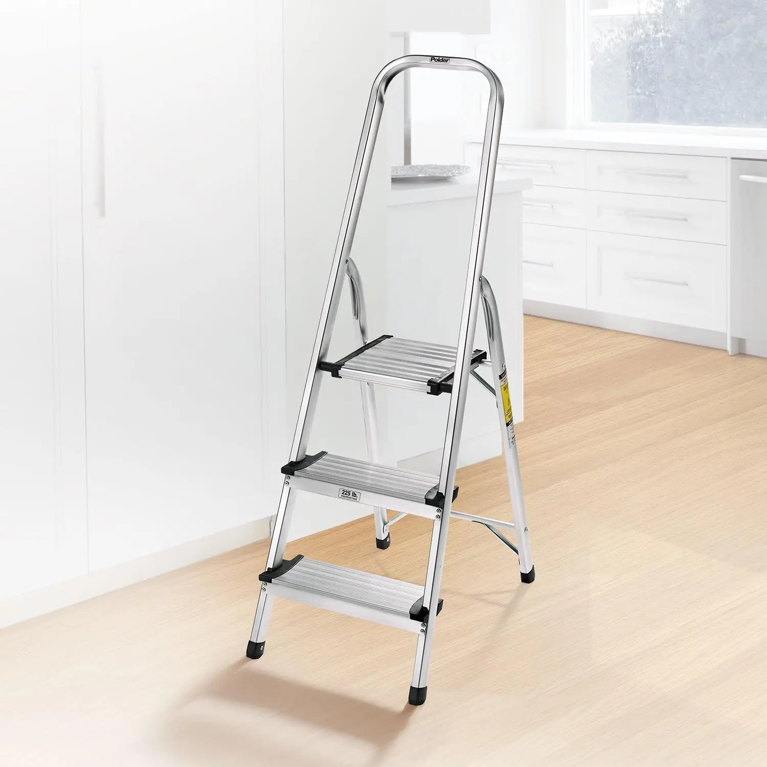 Polder LDR-3500RM Ultralight 3-Step Stool, 52.5